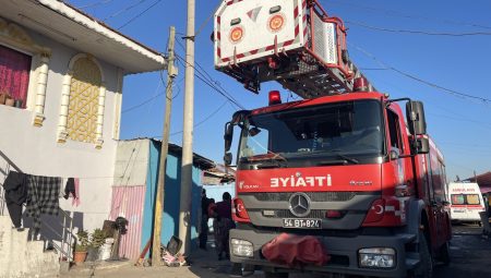 Müstakil meskende çıkan yangında 1 bebek öldü