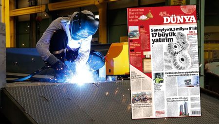 Endüstriye 9,3 milyar dolarlık 17 büyük yatırım