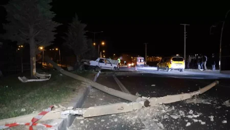 Nevşehir’de Alkollü Şoför Kaza Yaptı: 1 Yaralı