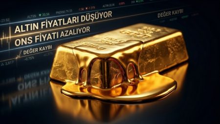 Altın jeopolitik belirsizlikler tesirinde kritik dayanakları test ediyor
